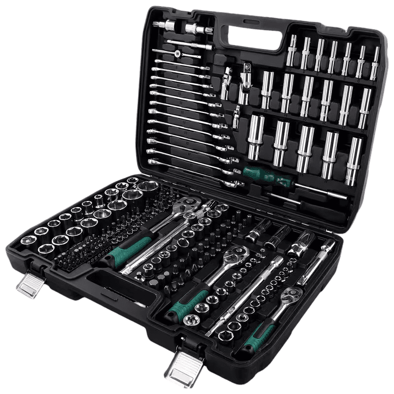 Tool set product photo – before